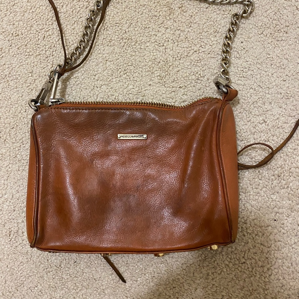 Rebecca Minkoff Brown Leather Crossbody Bag